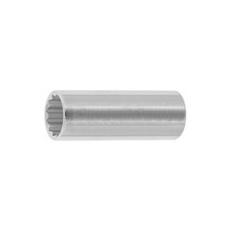 Garant 1/4 inch Drive Deep Socket, 12 pt, 9 mm 631439 9